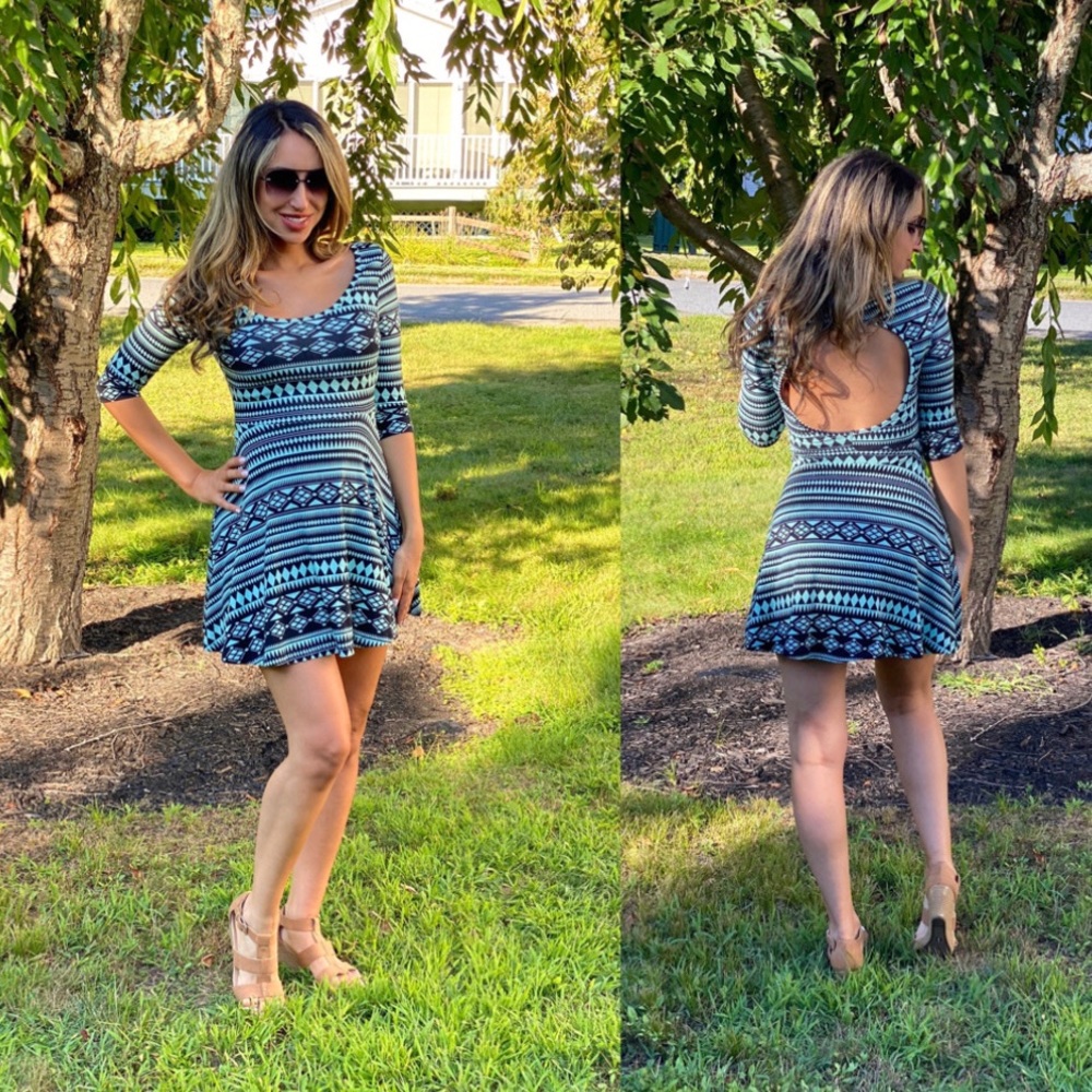XS stretchy dolly dress . Worn once